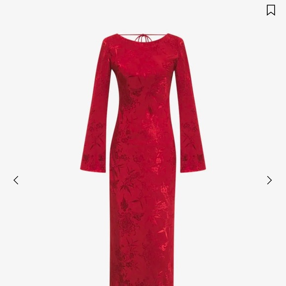 Rumored Sweet talker Dress in red, size XS. - Picture 2 of 7